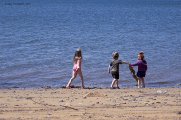 лето, море, дети