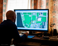 Мастер рисует