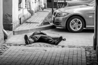 Спокойный Питерский дворик...