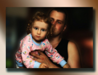 папа с дочей