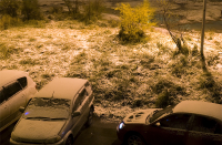 Первый снег.